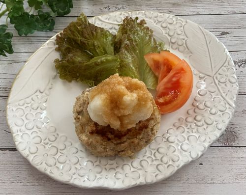 おからと長いものまんぷくハンバーグ